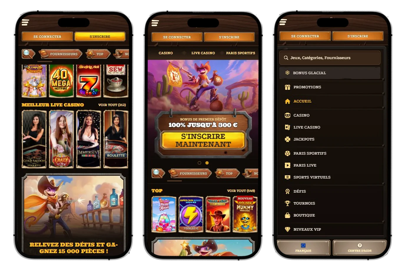 Version mobile et application